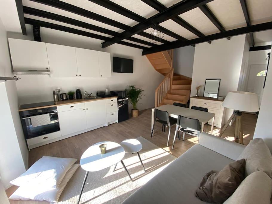 Bouleurs Appart Renove En Duplex Avec Terrasse Et Garage מראה חיצוני תמונה